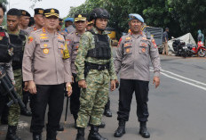 Polres Metro Depok Sekat Flyover UI, Ratusan Personel Siaga Jaga Kondusivitas