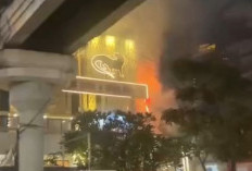 Papan Reklame di Sarinah Thamrin Kebakaran, Begini Situasi Terkini