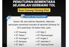 10 Gerbang Tol Dalam Kota Ditutup Sementara Imbas Demo 27 Agustus 2026, Cek Daftarnya
