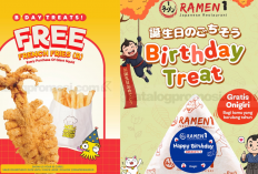 30 Promo Birthday Treats November 2026 dan Cara Klaim, Ada Ebiga Jjampong, Ramen1 hingga Teazzi!