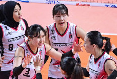 Hasil Liga Voli Korea: Megawati Hangestri Kembali Mengganas Cetak 26 Poin, Red Sparks Bungkam Hillstate 3-1