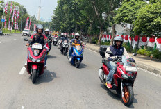 Riding Bareng Honda Community, Peserta Convoy Merdeka Diajak Kenali Sejarah Jakarta