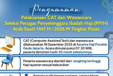 Digelar Besok! Cek Ketentuan Tes CAT dan Wawancara Petugas Haji 2026 Tingkat Pusat, Jangan sampai Salah