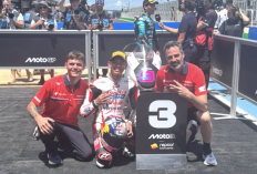 Veda Ega Pratama Podium di Moto3 Brasil 2026, Honda Team Asia Beri Julukan ‘Boeing 954’ 