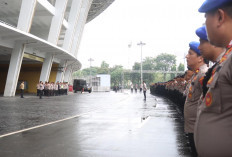 1.300 Personel Gabungan Jaga Laga Persija vs Madura United di GBK