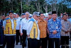 Basuki Hadimuljono Tinjau Pembangunan Proyek Jalan Tol Trans Sumatera (JTTS) Bayung- Lencir-Tempino Seksi 3