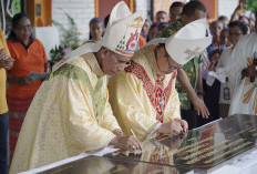 HBT Bangun Gereja Katolik Tercepat di TTU, Raih Rekor MURI