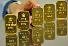 Harga Emas Antam Turun Rp9.000, Kini Rp2.601.000 per Gram