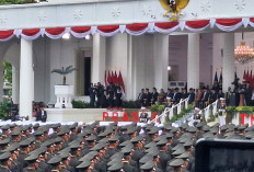 Prabowo Resmi Lantik 1.177 Perwira Remaja TNI-Polri