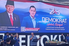 Pemanasan Sebelum Manggung di Pestapora, SBY Jajal Lagu Yellow di HUT ke-23 Demokrat