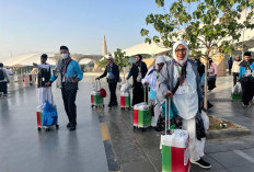 Kloter Pertama Jemaah Haji Aceh Mendarat di Madinah, 68 Lansia Disambut Hangat