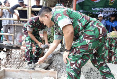 TNI Bangun Jembatan Garuda dan Gentengisasi di Jakarta Utara