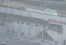 Gempa M 6,8 di Jepang, 200 Orang Terjebak di Runtuhan Aeon Mall Kumamoto