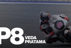 Veda Ega Pratama Sempat Menggila di 5 Besar, Akhirnya Finis P8 di FP1 Moto3 Austria 2026! Hakim Danish P18