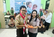 100 Siswa SLBN 3 Jakarta Dapat Kacamata Gratis dari Wahana Artha Group